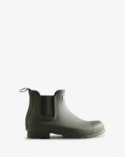 Hunter Boots | Men's Original Chelsea Boots-Urban Grey