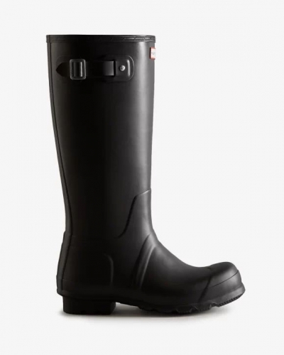 Hunter Boots | Men's Tall Insulated Rain Boots-Black
