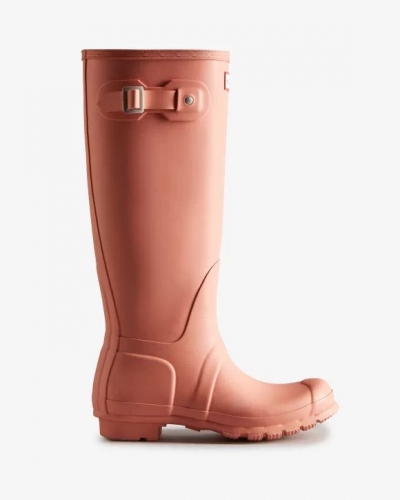 Hunter Boots | Women's Original Tall Rain Boots-Rough Pink