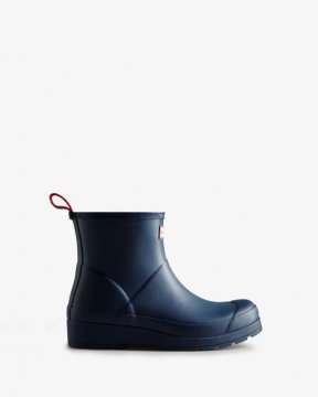 Hunter Boots | Women's Play Short Rain Boots-Kerhuelen Navy