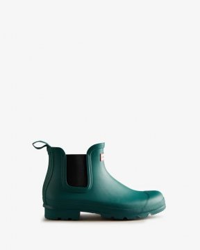 Hunter Boots | Men's Original Chelsea Boots-Loch Awe Blue