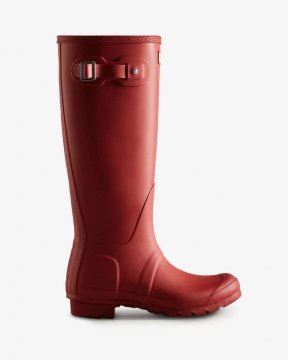 Hunter Boots | Women's Original Tall Rain Boots-Military Red