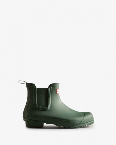 Hunter Boots | Women's Original Chelsea Boots-Hunter Green