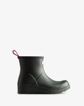 Hunter Boots | Women's Play Short Rain Boots-Arctic Moss Green