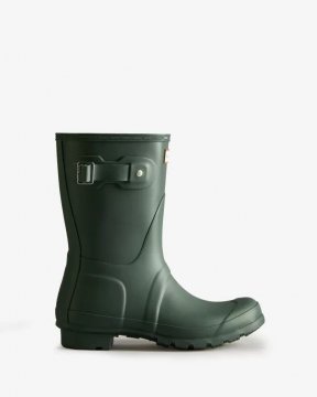 Hunter Boots | Women's Original Short Rain Boots-Hunter Green