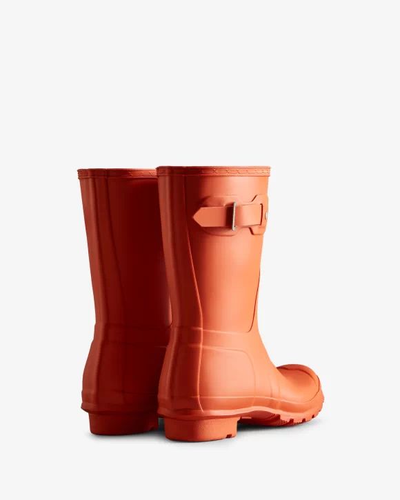 Hunter Boots | Women's Original Short Rain Boots-Rorbu Rust