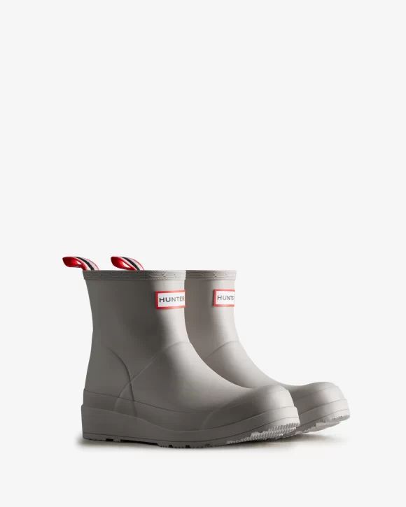 Hunter Boots | Women's Play Short Rain Boots-Zinc Grey