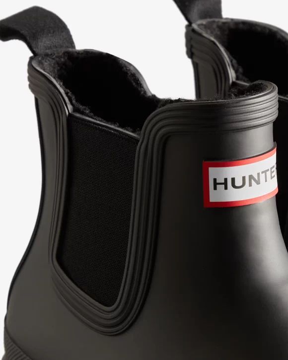 Hunter Boots | Women's Insulated Chelsea Boots-Black
