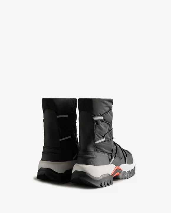 Hunter Boots | Women's Insulated Recycled Polyester Snow Boots-Black