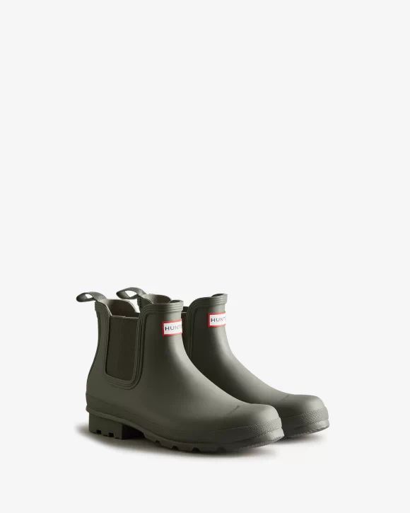Hunter Boots | Men's Original Chelsea Boots-Urban Grey