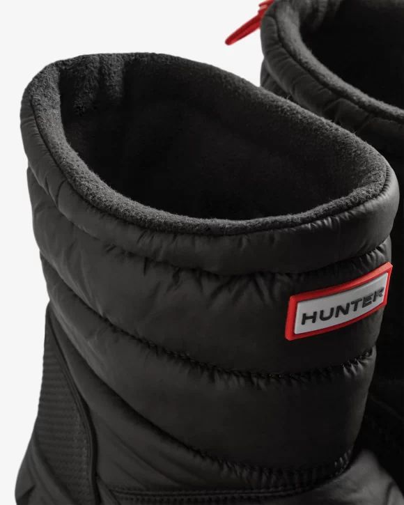 Hunter Boots | Men's Intrepid Insulated Short Snow Boots-Black