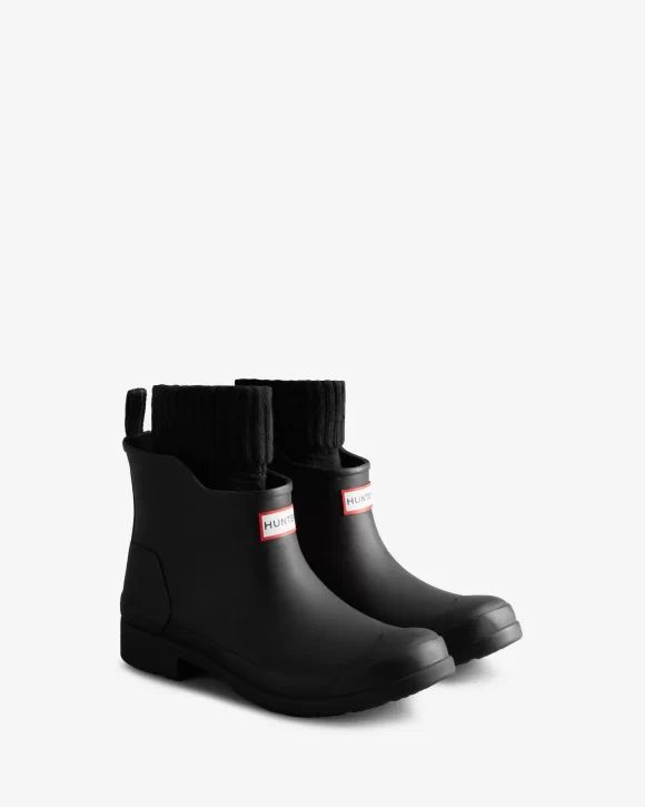 Hunter Boots | Women's In/Out Sock Chelsea Boots-Black